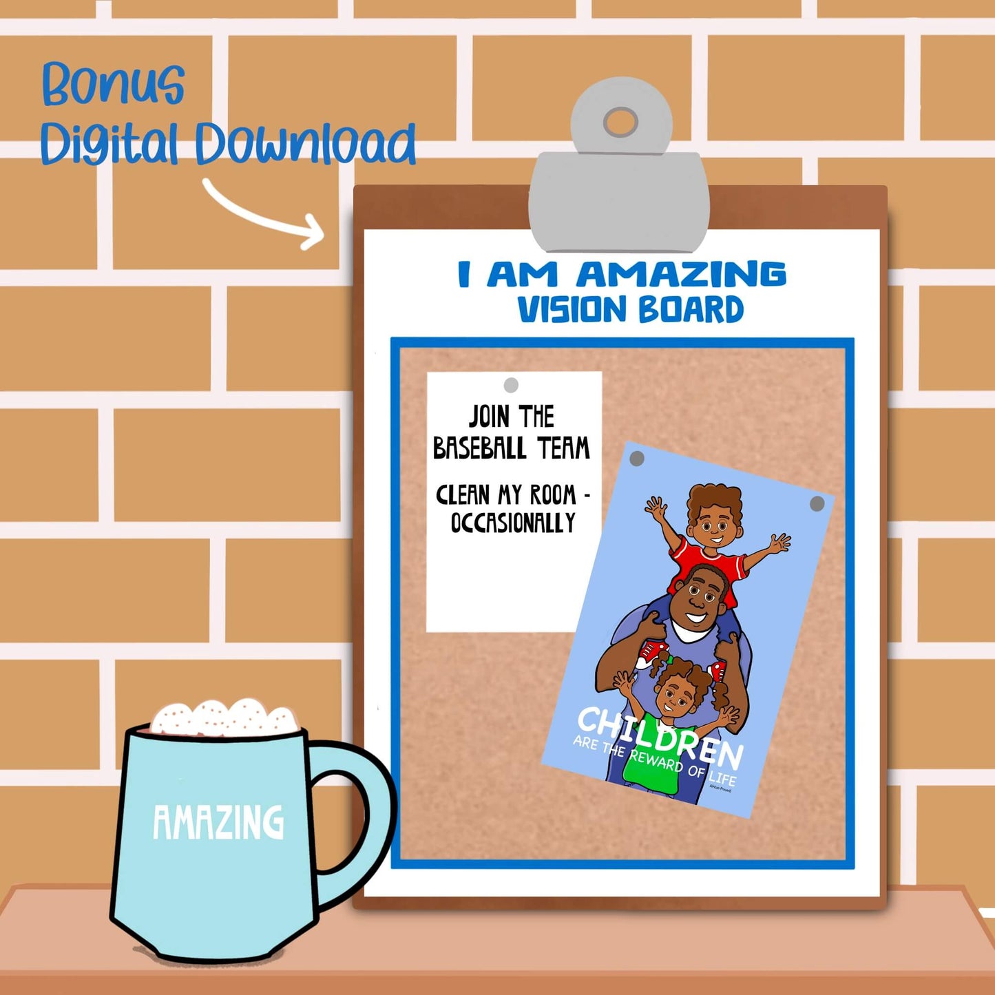 Boy Positive Image Printable Poster 4 Inspirational Worksheets Motivational Activities Encouragement Sheets