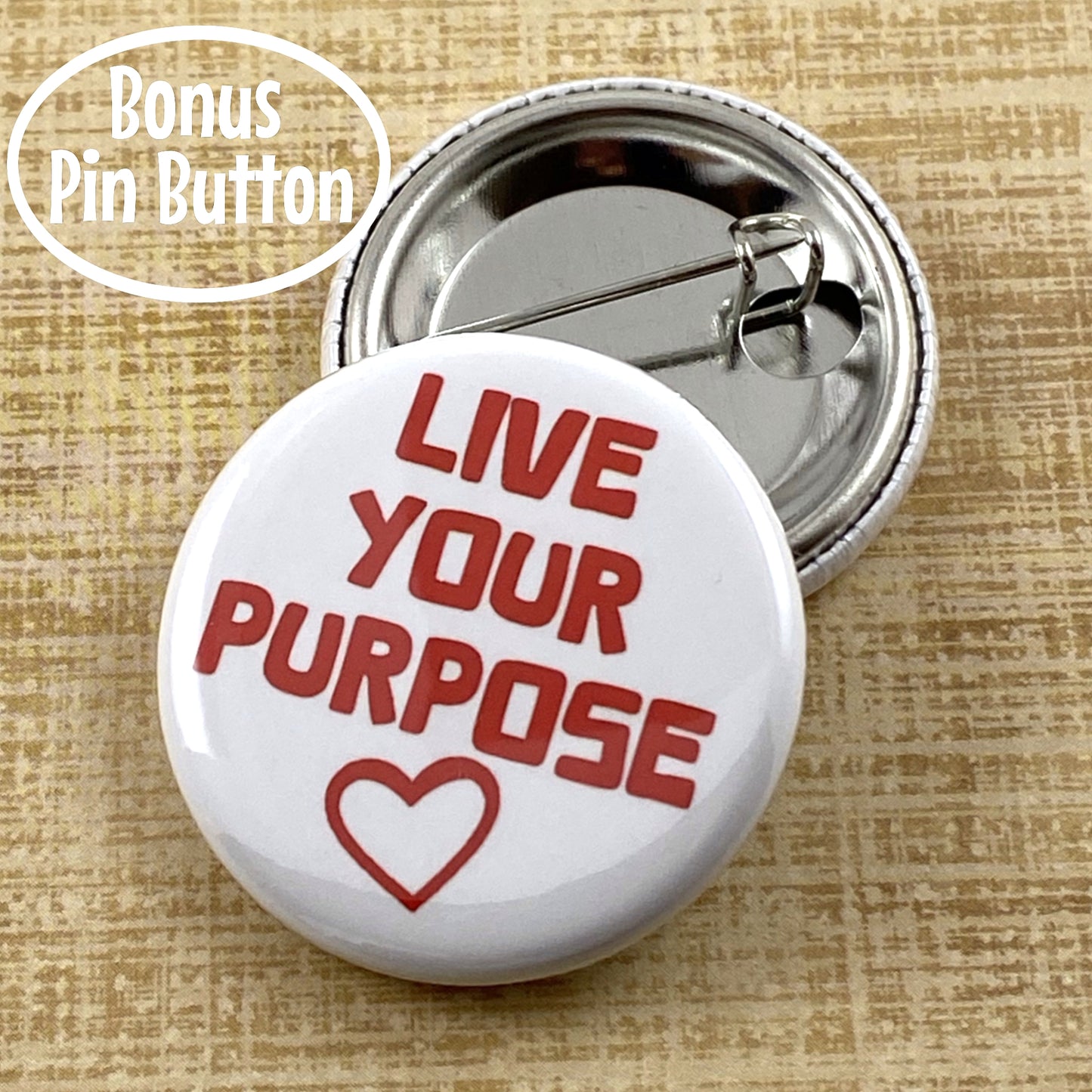 Motivational Buttons Free Your Mind Backpack Pins 1.25 Inch Inspirational Pin Buttons Positive Thinking Pinback Buttons