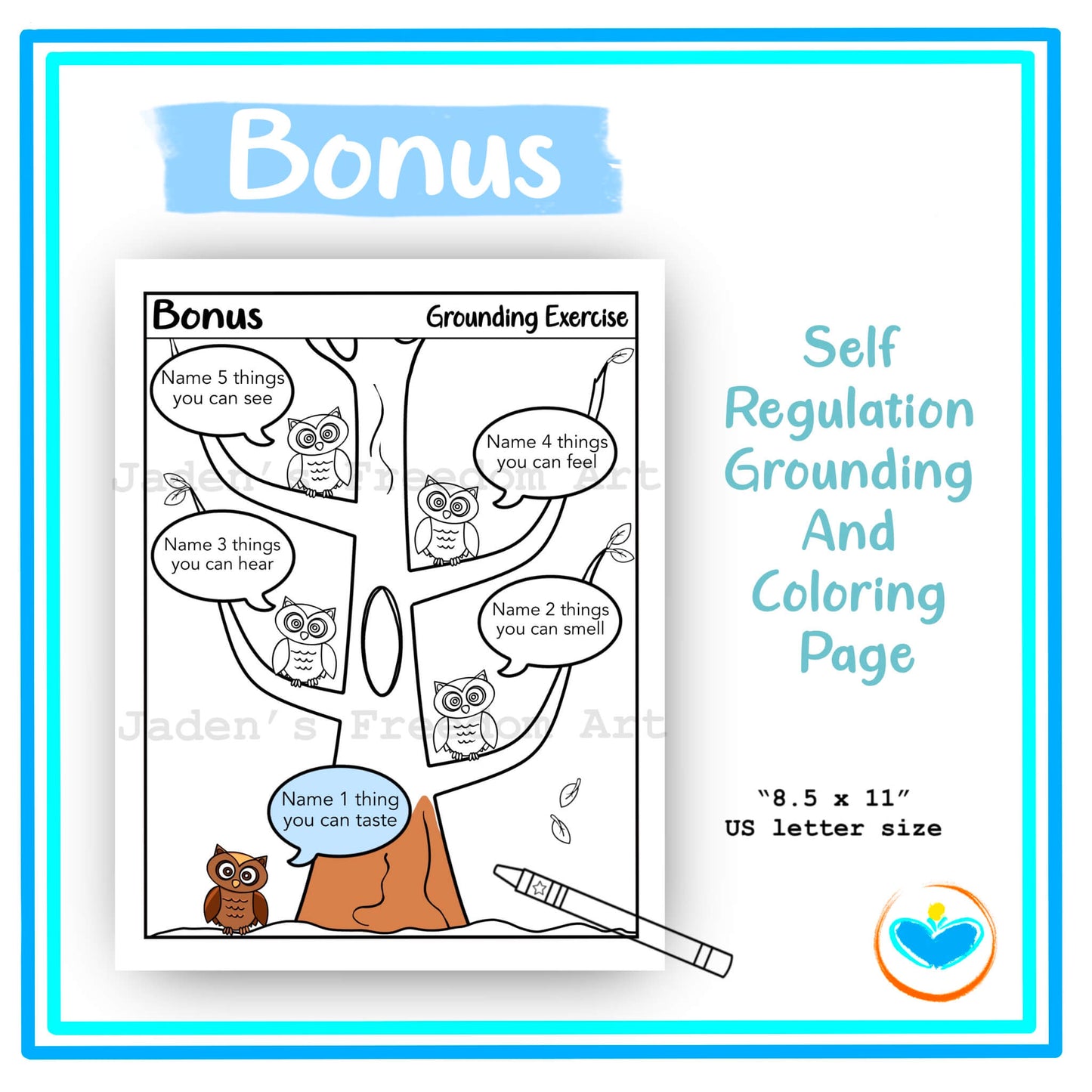 Printable SEL Coping Skills Worksheets Coloring Pages Grades 3–6 Self-Regulation Tools Emotional Check-ins Mindfulness