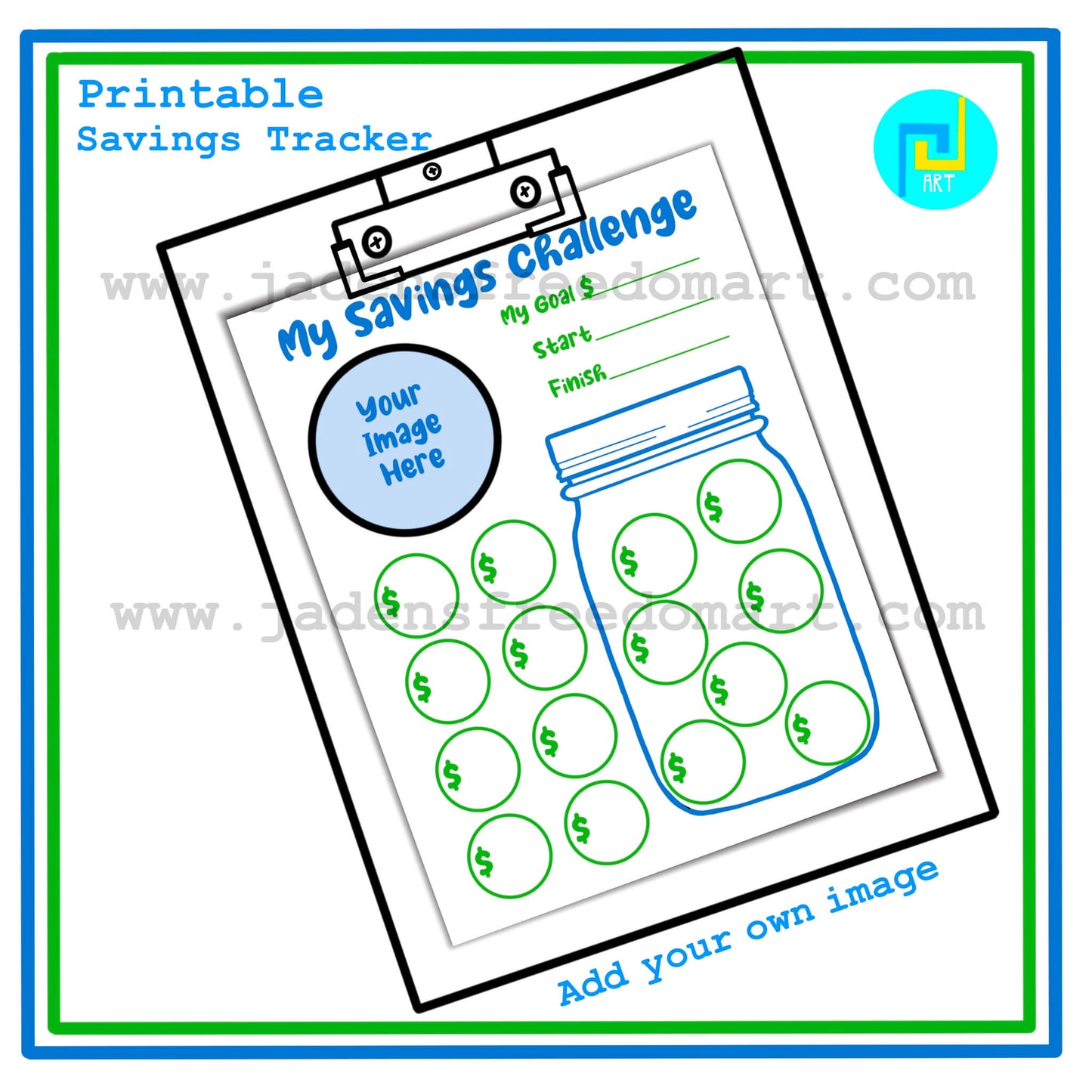 Boys Savings Challenge Tracker Printable Savings Money Worksheet Digital Tracker for Kids