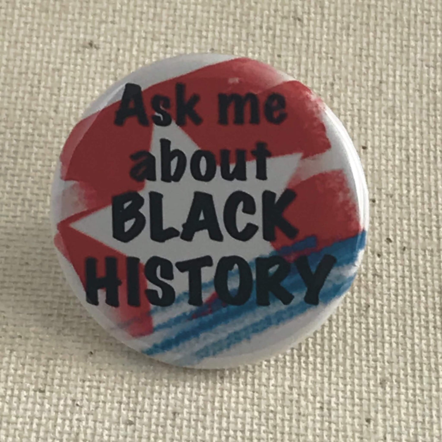 Black History Our History Matters I Am Black History Pinback Button Set of 5 Educational Inspirational Pins