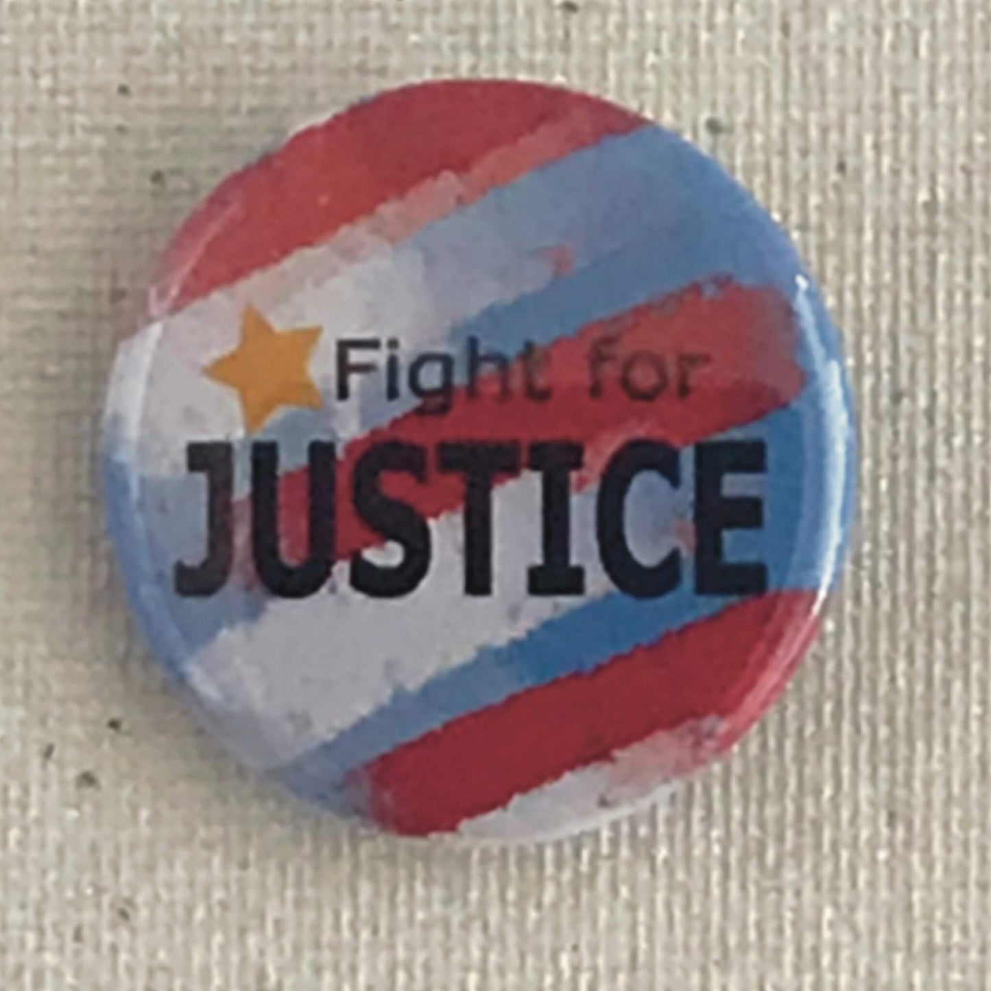Fight for Freedom Equality Justice Pinback Buttons Set of 3 Protest Buttons Educational Backpack Pins