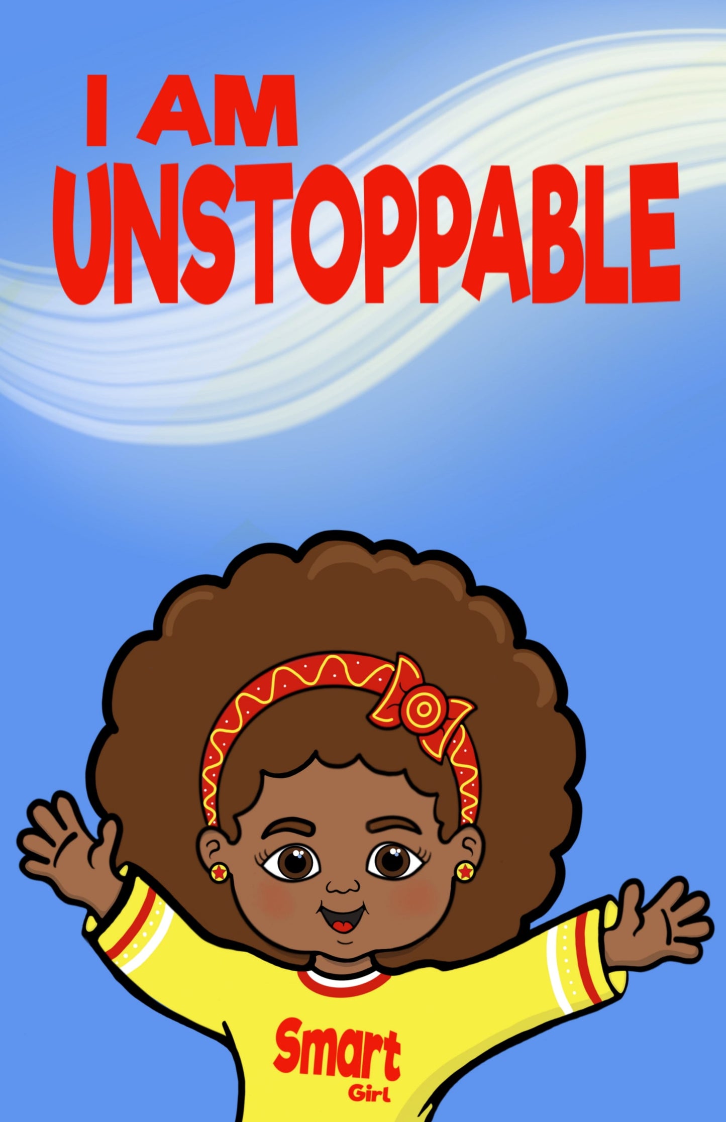 African American Girl Positive Image Wall Art for Kids