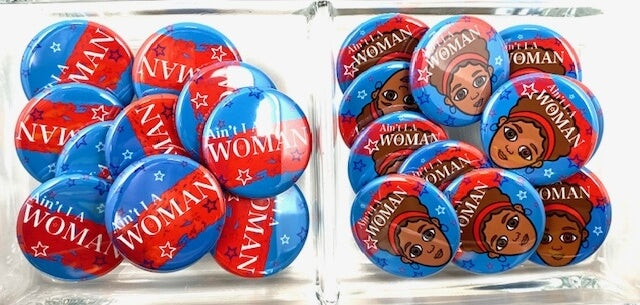 Sojourner Truth American Hero Black History Pin Button Set of 2 Black Empowerment Educational American History Pin