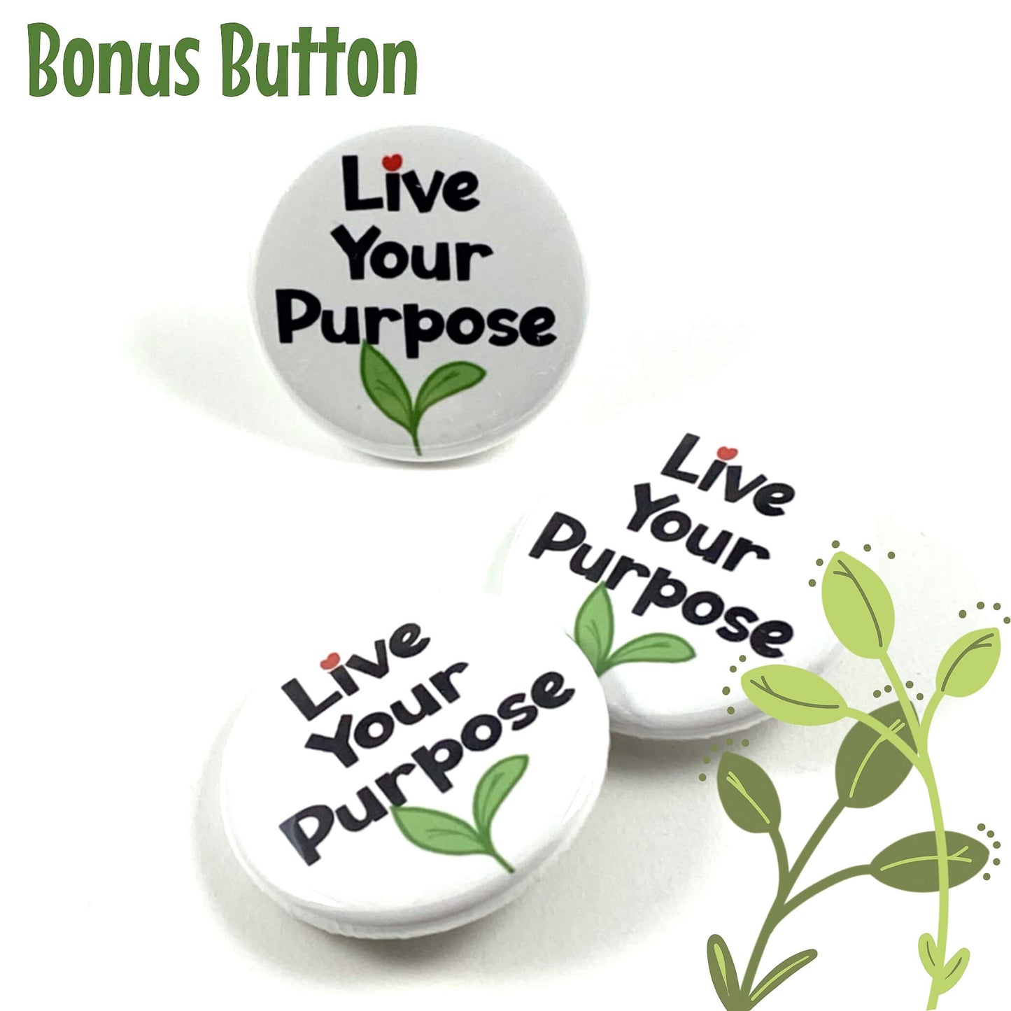 Know Your Worth Inspirational Pinback Button Badge Backpack Jacket Accessories 1.25 Buttons Positive Thinking