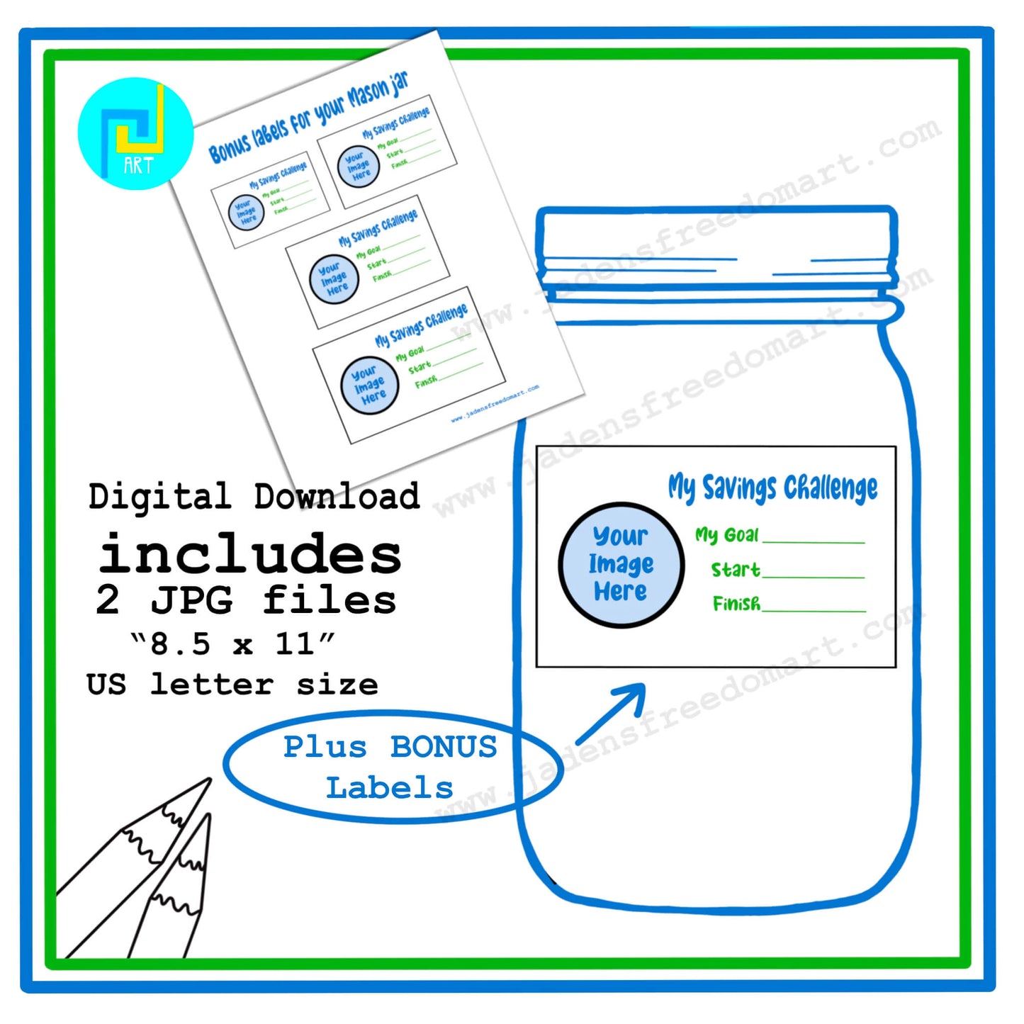 Boys Savings Challenge Tracker Printable Savings Money Worksheet Digital Tracker for Kids