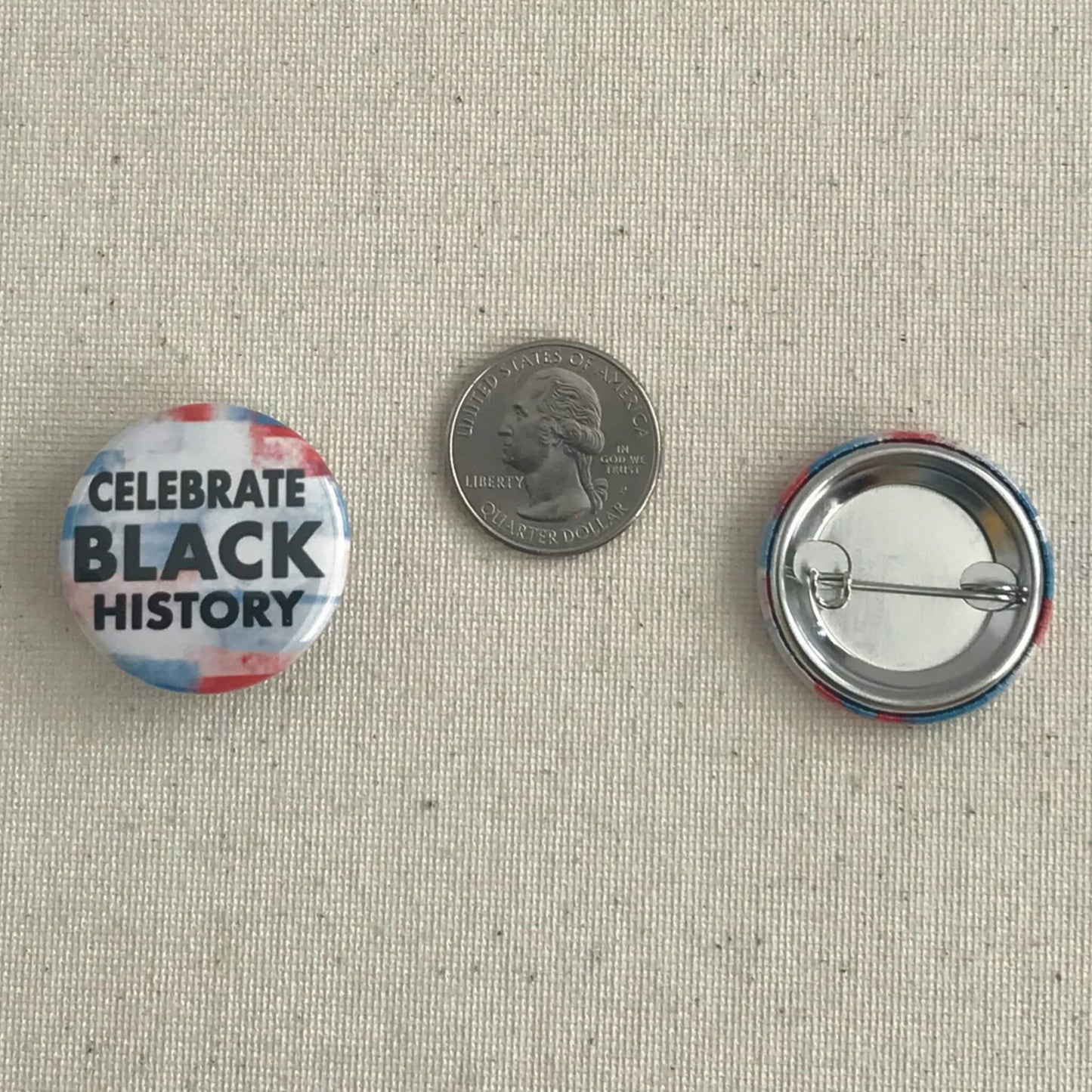 CELEBRATE Black History Pin Button Inspirational Educational Buttons Motivational Movement