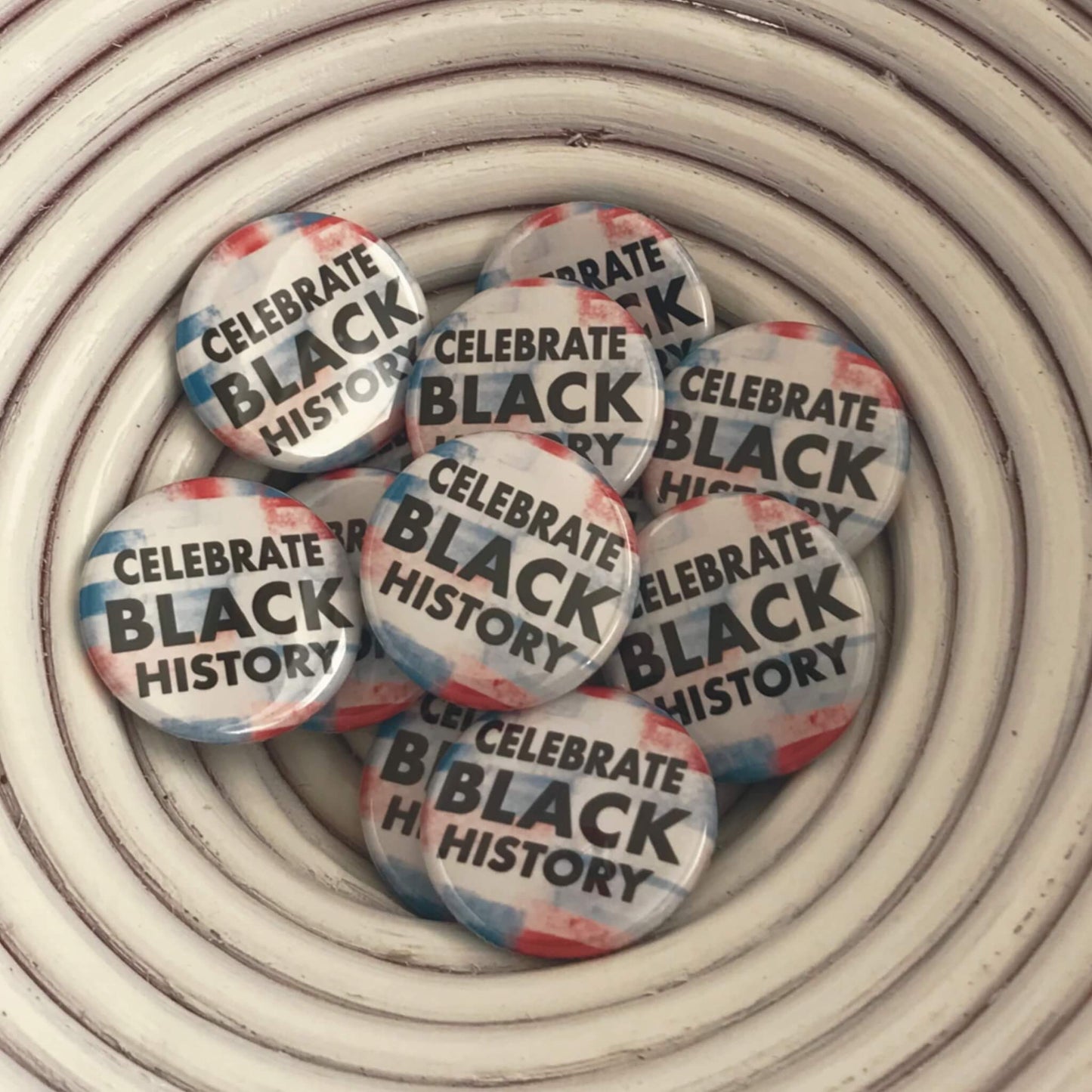 CELEBRATE Black History Pin Button Inspirational Educational Buttons Motivational Movement