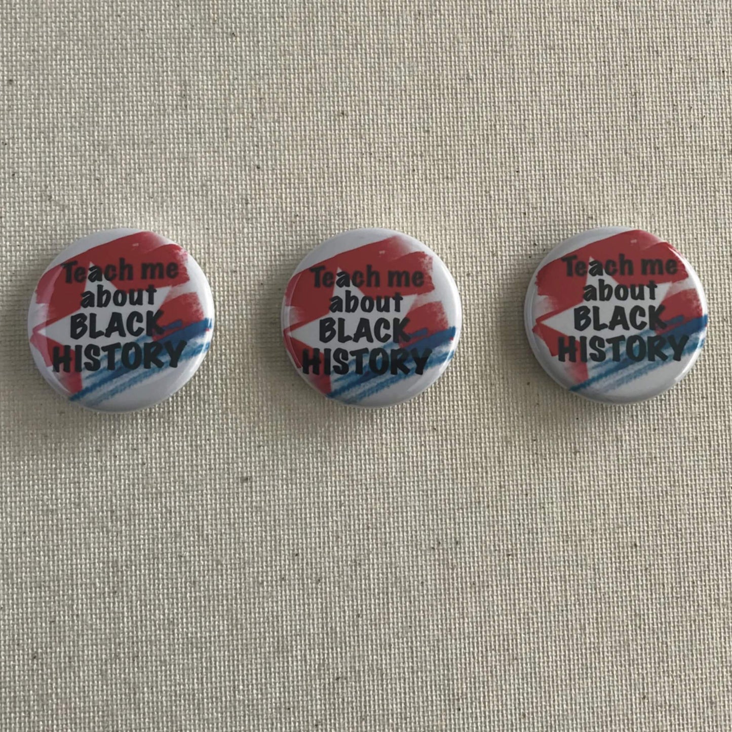 Teach Me About Black History American History Pin Button Badge Educational Inspirational American History Pin