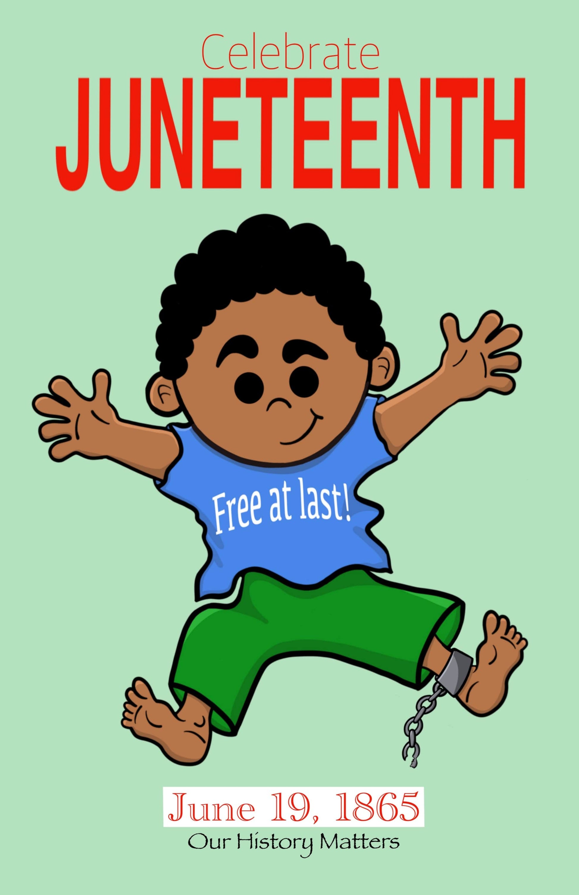 Celebrate Juneteenth end of slavery image