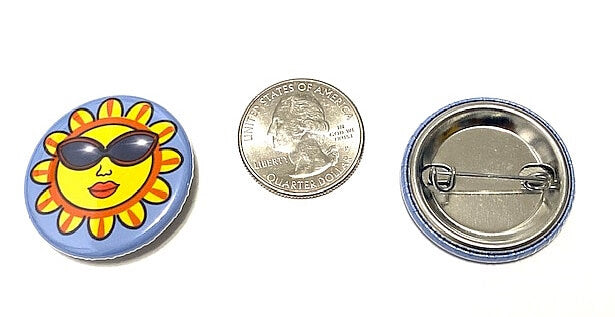 Morning Sunshine pin button