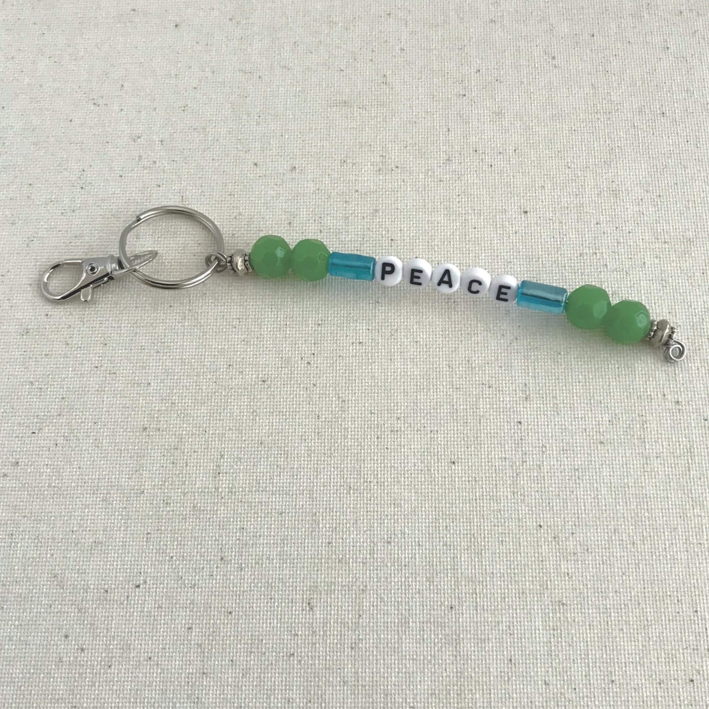 Handmade Keychain Beaded Backpack Jewelry Planner Charm