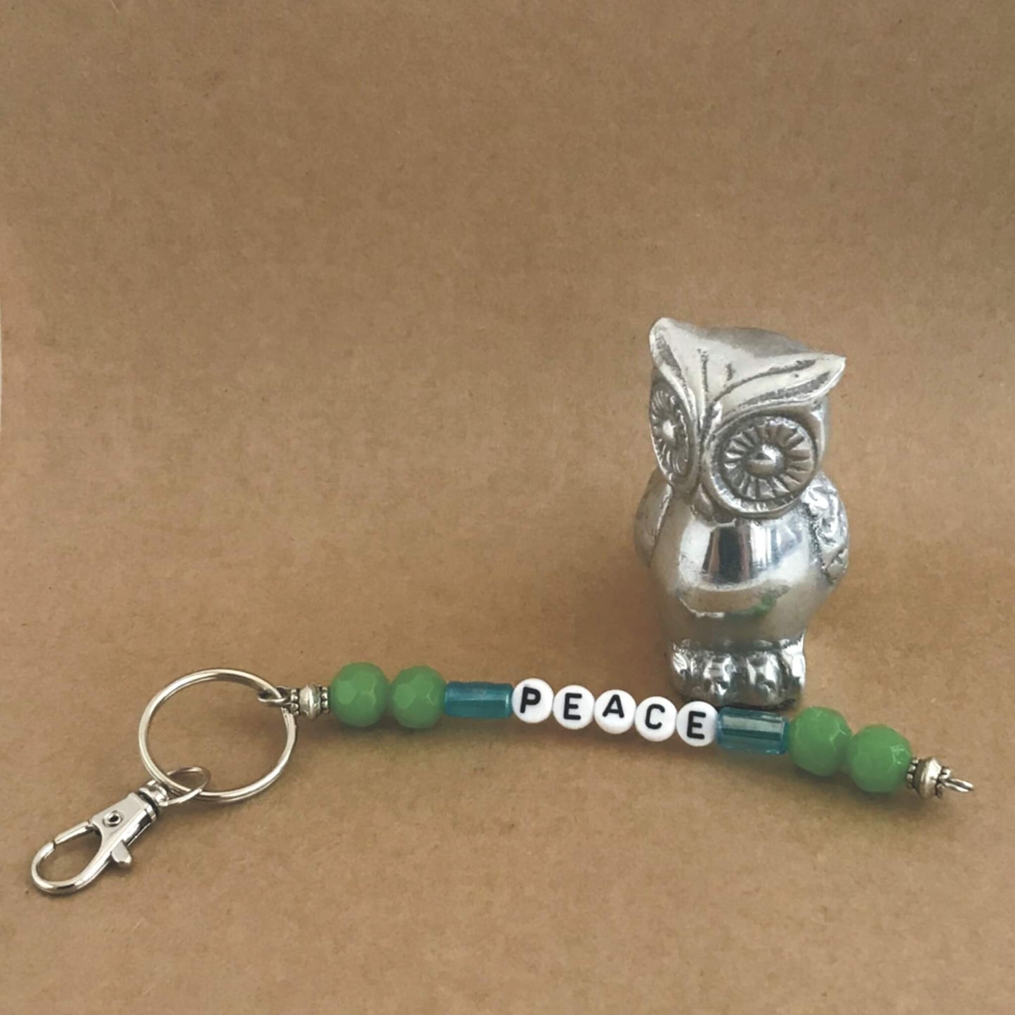 Handmade Keychain Beaded Backpack Jewelry Planner Charm