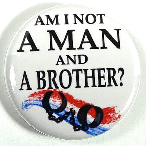 Transatlantic Slave Trade Black History Set of 2 Pinbacks Educational Pins Black Empowerment