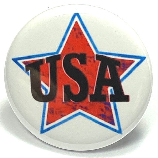 USA American Pride Patriot pin button
